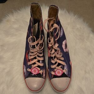 Stylish Women's High-Top Sneakers